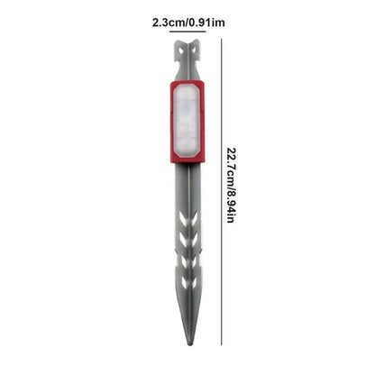 6/4/1 Pcs Tent Pegs With LED Lights Canopy Tent Stakes Nail Ground