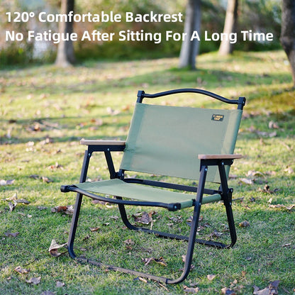 Green Kermit Folding Camping Chair