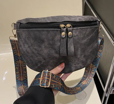 2025 Retro Wide Shoulder Women's Chest Bag Fashion Casual Armpit