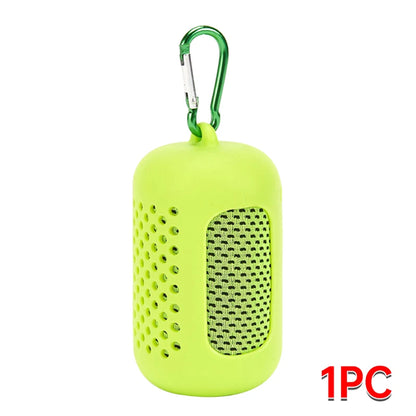 Outdoor Cooling Towel - with Silicone Case