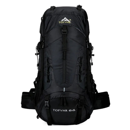 70L Camping Backpack Men's Travel Bag Climbing Rucksack Large Hiking