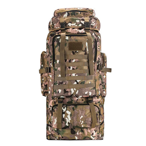 100L Outdoor Camping Backpack for Hiking & Camping