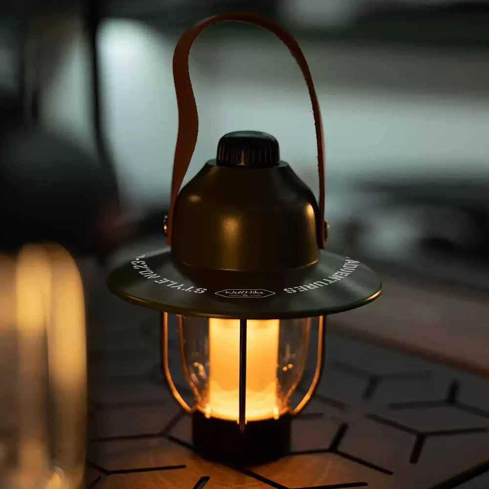 Camping Lantern Tent Light  - Rechargeable - Type-C Charging