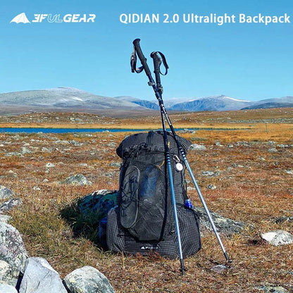 3F UL GEAR 40L+16L QIDIAN 2.0 Ultralight Camping Backpack Fashion