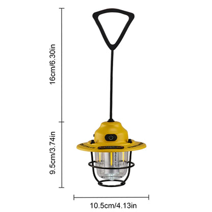 Mini LED Camping Lanterns- Type-C Rechargeable -Portable Hanging Lantern