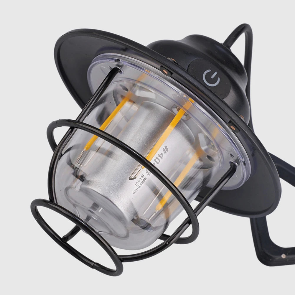 Mini LED Camping Lanterns- Type-C Rechargeable -Portable Hanging Lantern