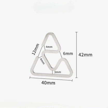 Outdoor Stainless Steel Camping Hook - Triangle 1pc