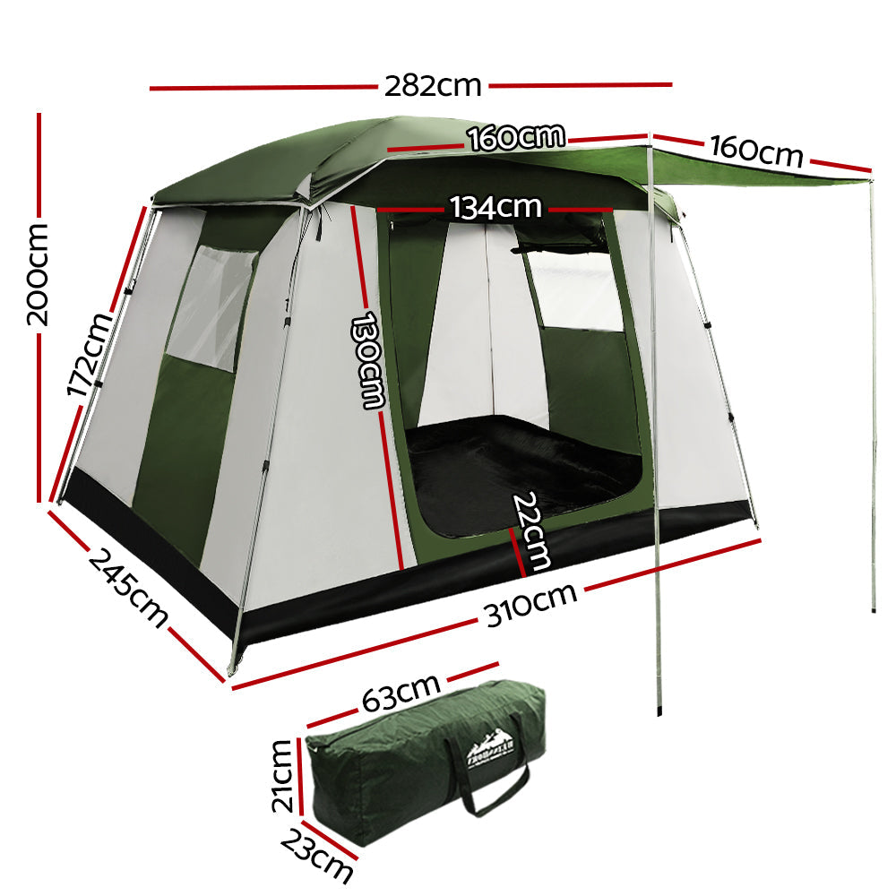 Weisshorn Camping Tent 6 Person, Large Tent, Family Tent, Dome