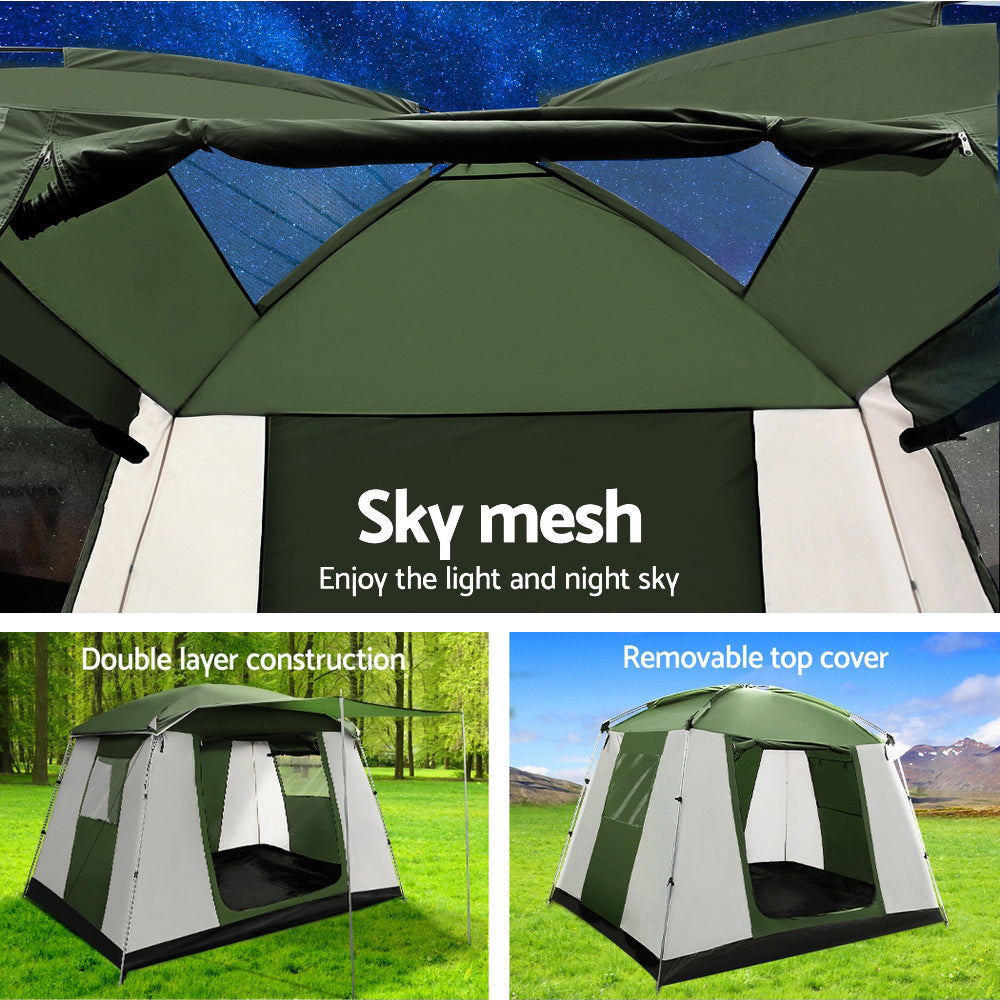 Weisshorn Camping Tent 6 Person, Large Tent, Family Tent, Dome