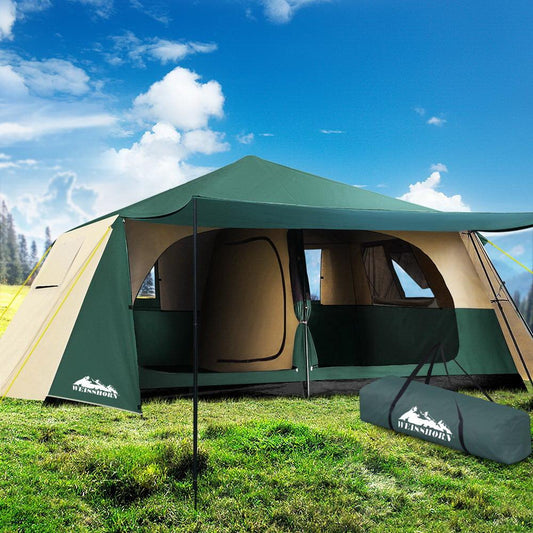 Weisshorn Instant Up Camping Tent 8 Person Pop up Tents Family Hiking