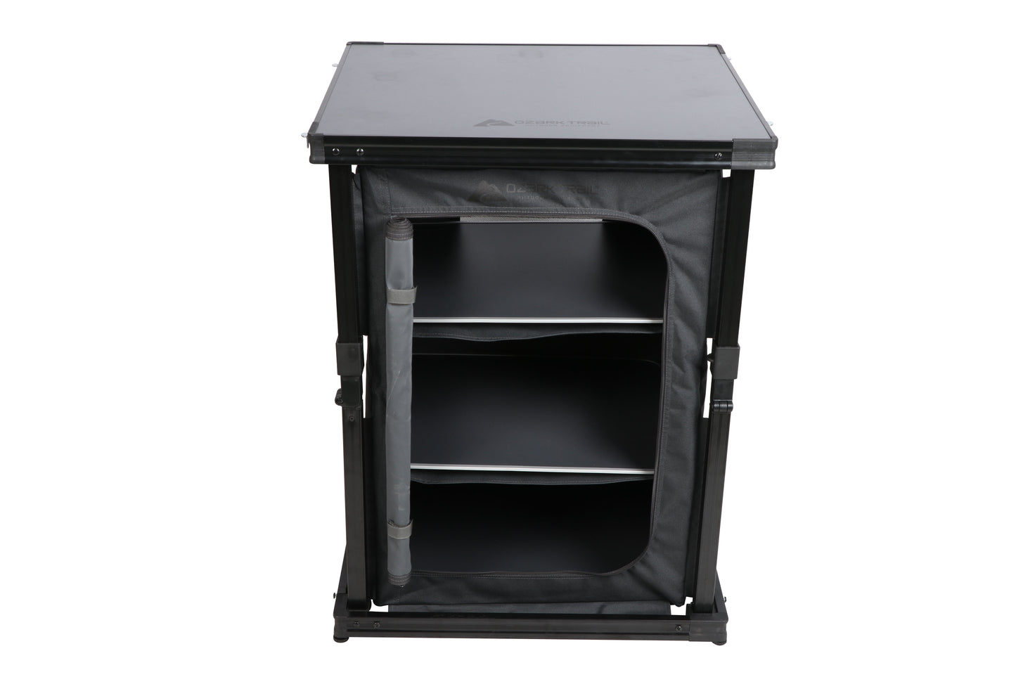 Kitchen Organizer Hardtop Table, Gray, 23 X 20 X 31