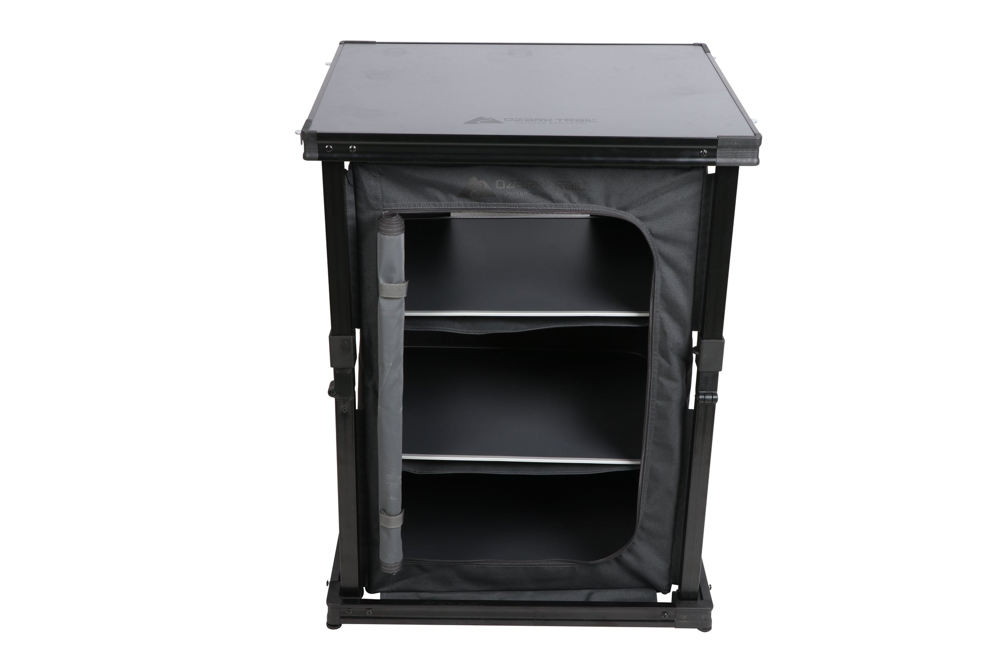 Kitchen Organizer Hardtop Table, Gray, 23 X 20 X 31