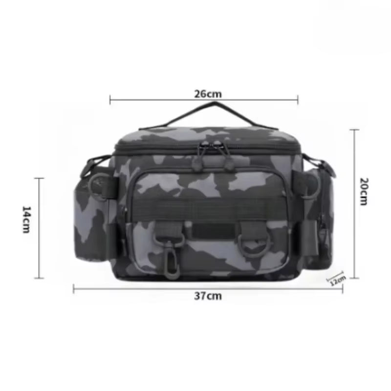 Fishing Tackle, Shoulder Bag, Storage Bag, Portable Fishing Rod Holder, Outdoor Sports Bag, Flying Fishing