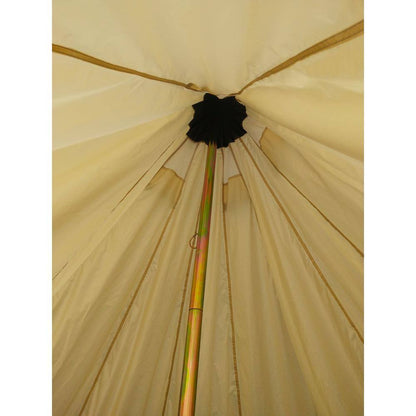 10-Person Polyester Camping Yurt Tent with Spacious Interior and Waterproof Cover