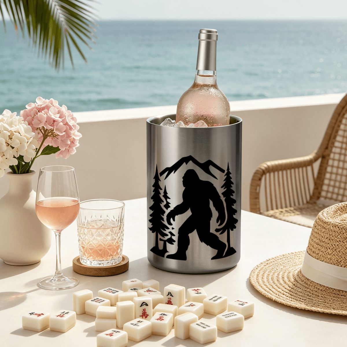Bigfoot Stainless Steel Wine Chiller