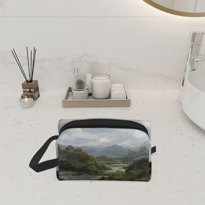 Painted Mountain Travel Toiletry Bag