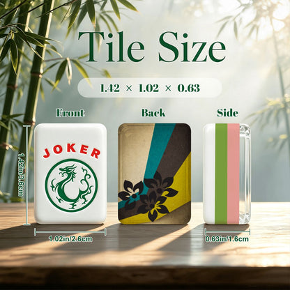4 Layer Mahjong Tiles Set - Multiple Style Available