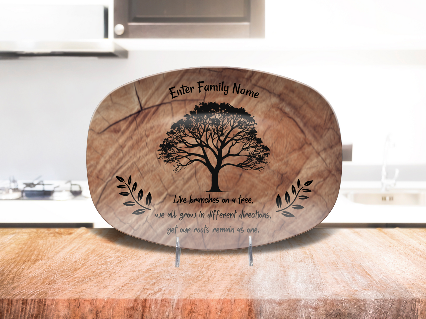 Family Tree of Life - Personalized Platter