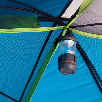 10-Person Dome Tent with Screen Porch – 3-Room Family Camping Tent with Weather Protection