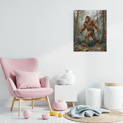 Mosaic Bigfoot Frameless Paint by Numbers Kit
