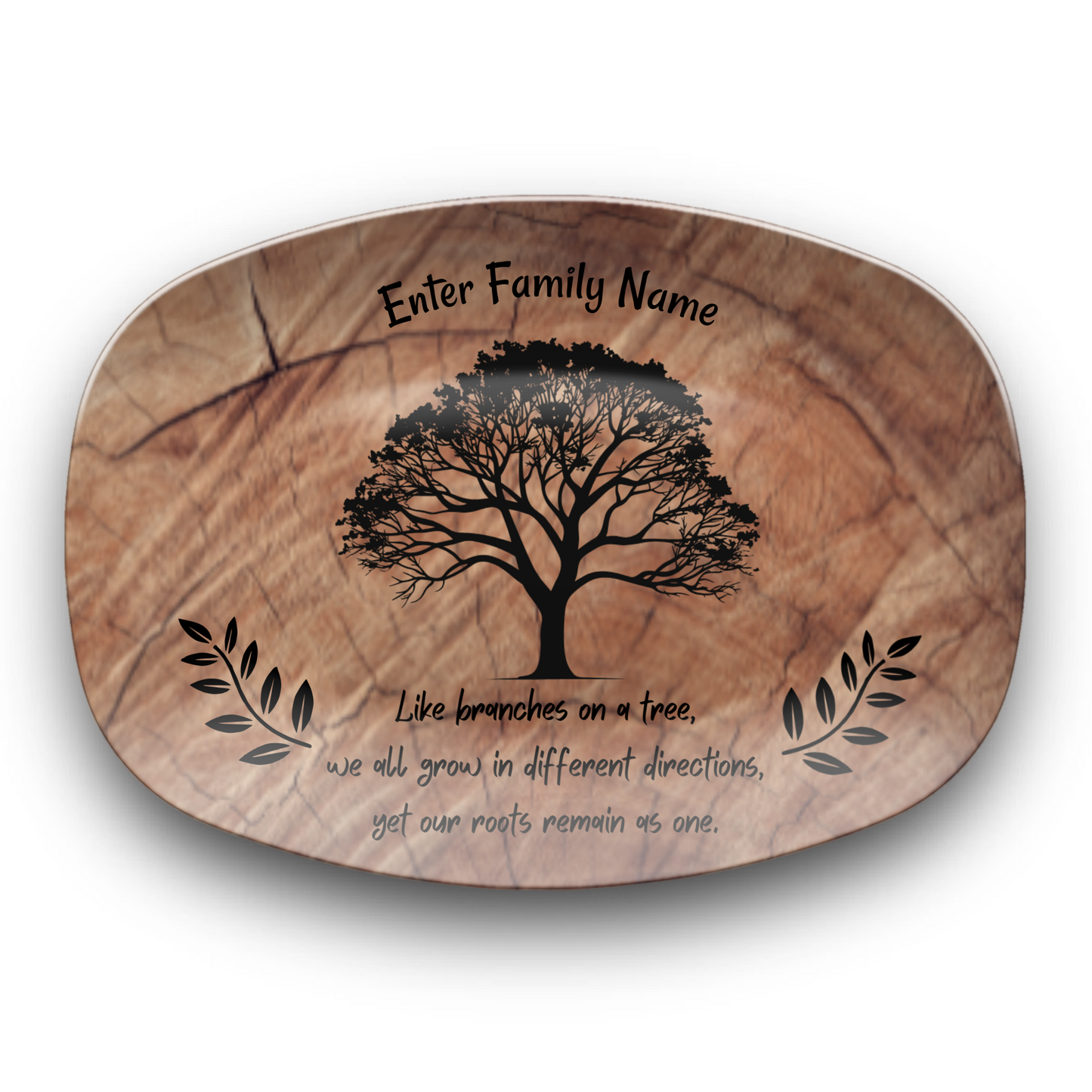 Family Tree of Life - Personalized Platter