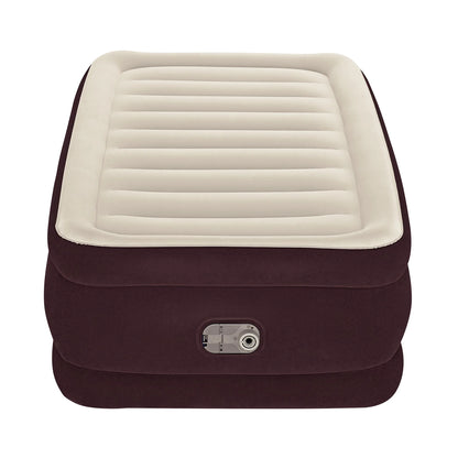 ® Maroon Tritech Airbed Twin 20" with Built-In AC Pump