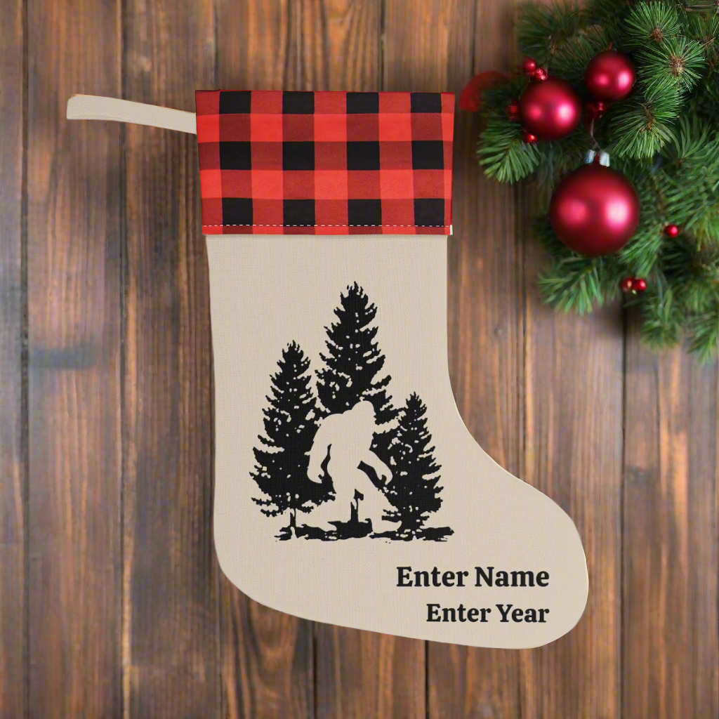 Bigfoot Pines Christmas Stocking