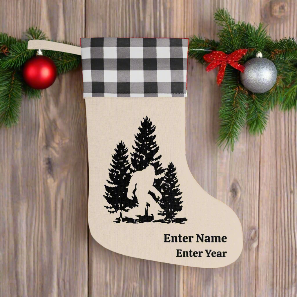 Bigfoot Pines Christmas Stocking