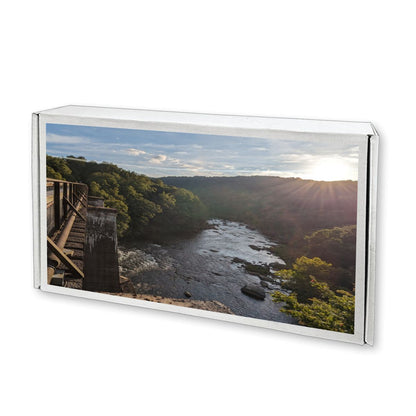 Mountain View Bridge Frameless Paint by Numbers Kit