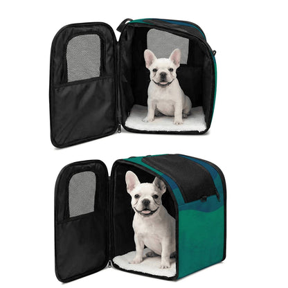 Pet Carrier Backpack - Blue Wave