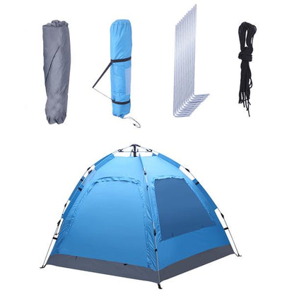 Automatic Family Tent, Instant Pop Up, Waterproof for Camping,  Hiking