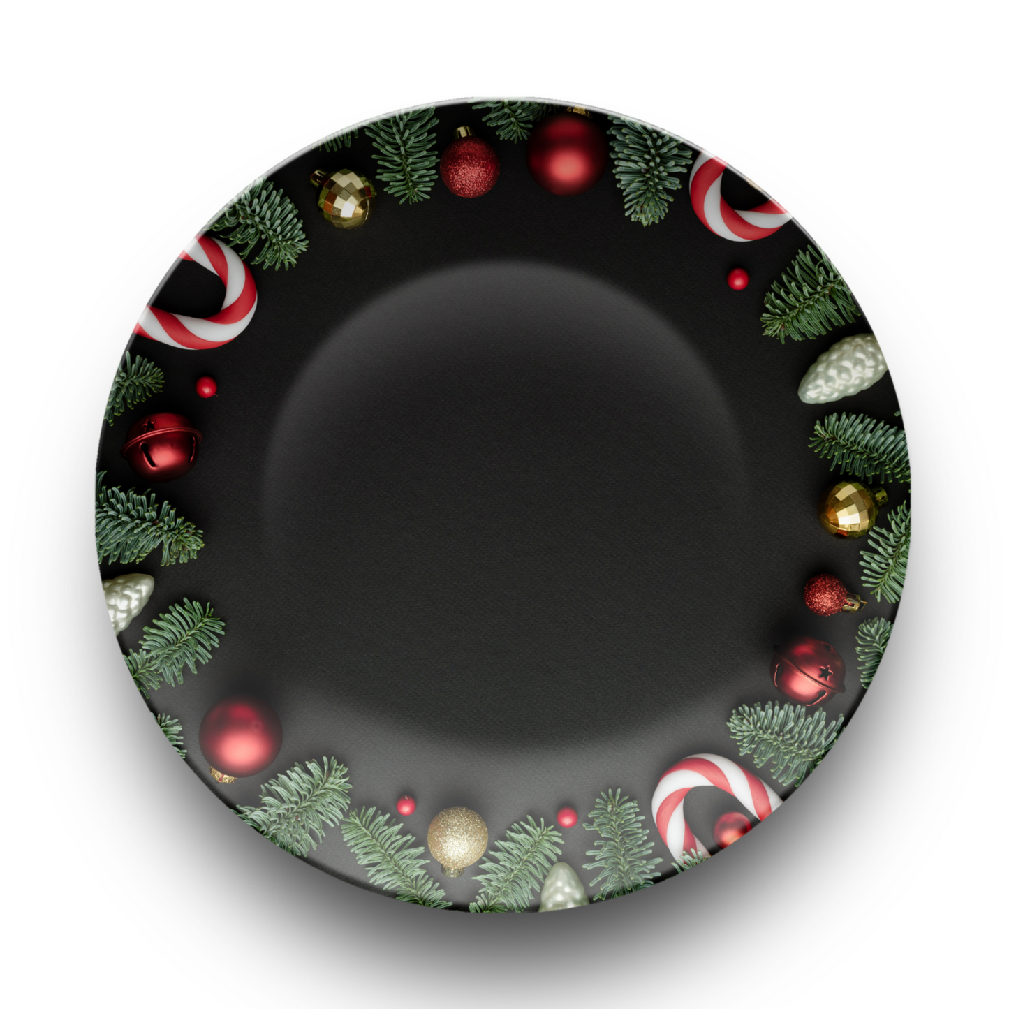 Candy Cane Plate