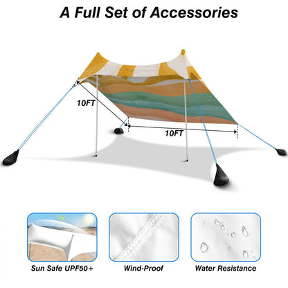 Beach Canopy Canopy Retro Designs