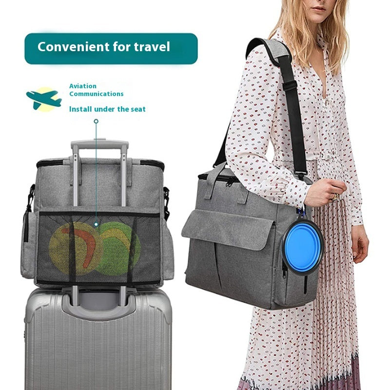 Pet Travel Bag Kit - Convenient Large-Capacity