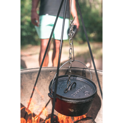 Heavy-Duty Steel Cooking Tripod