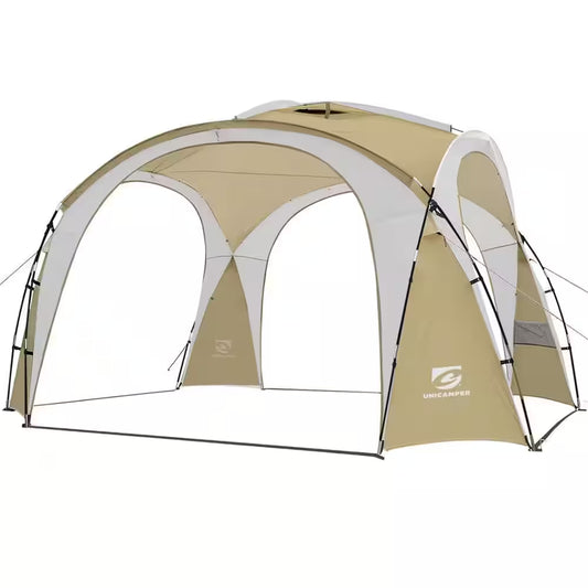 Khkai Large Sun Shelter for 9-12 People UPF50+ Portable Beach Sunshade Tent W/Carry Bag