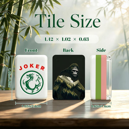 4 Layer Mahjong Tiles Set - Multiple Style Available