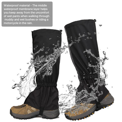 Leg Gaiters Snake for Tick Protection for Women Men Waterproof Boot Cover Gaiters for Hiking Hunting