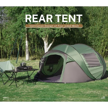 Automatic 3-4 Person Waterproof Camping Tent