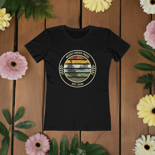 Mossy Green Trees - Tee for Women