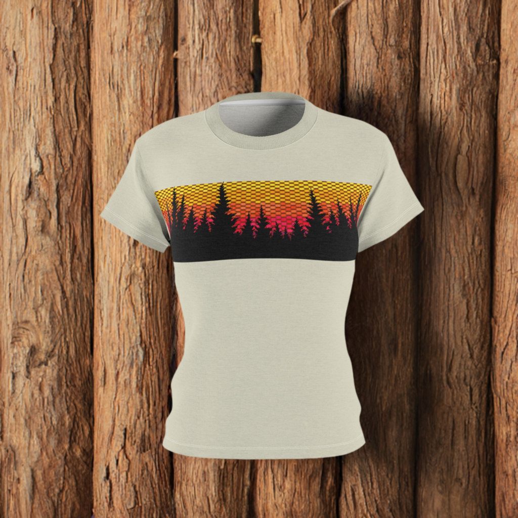 Sunset Pine Cut & Sew Tee