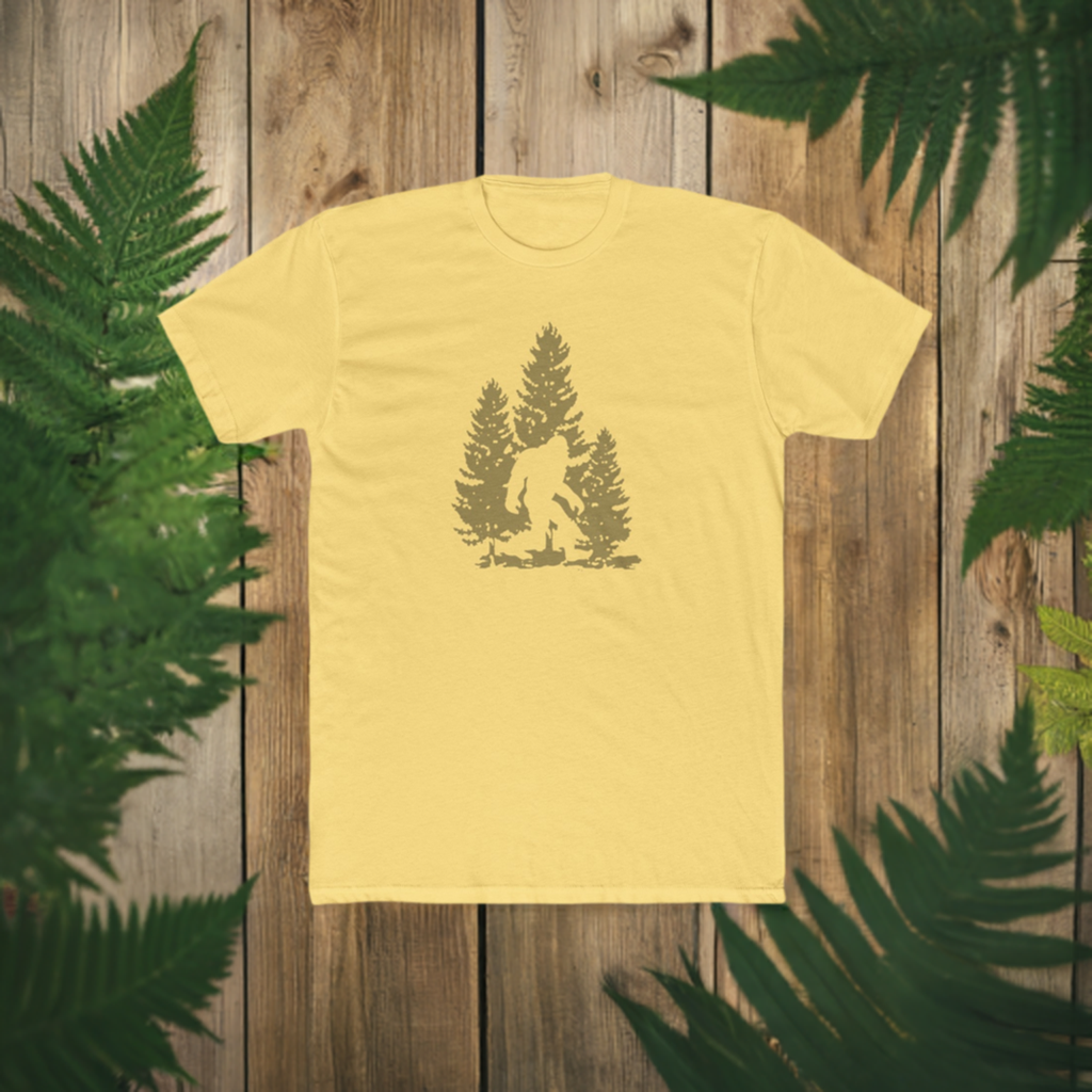 Bigfoot Pines Men's Cotton Crew Tee