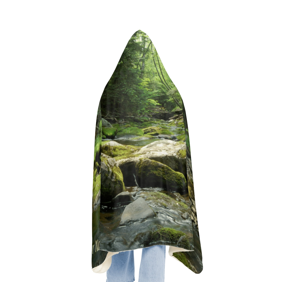 Mountain Stream - Personalized Snuggle Blanket