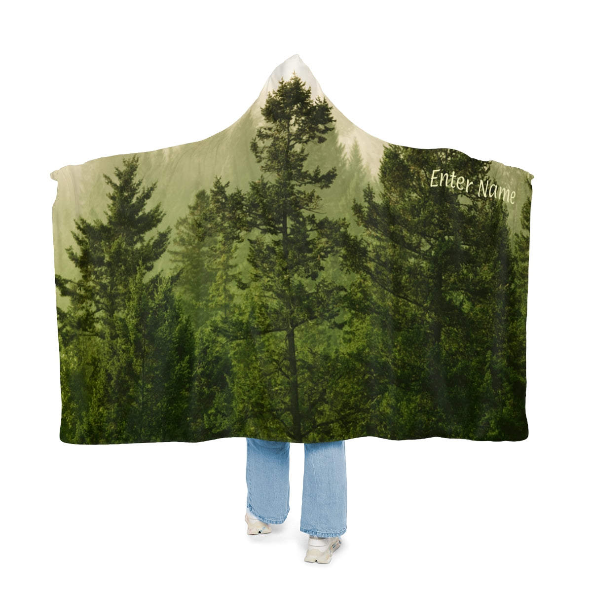 Early Morning Mountain - Personalized Snuggle Blanket